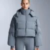 Veste de ski courte, imperméable, 80 % duvet et 20 % Minardi Piume Veste de ski courte, imperméable, 80 % duvet et 20 % Minardi Piume