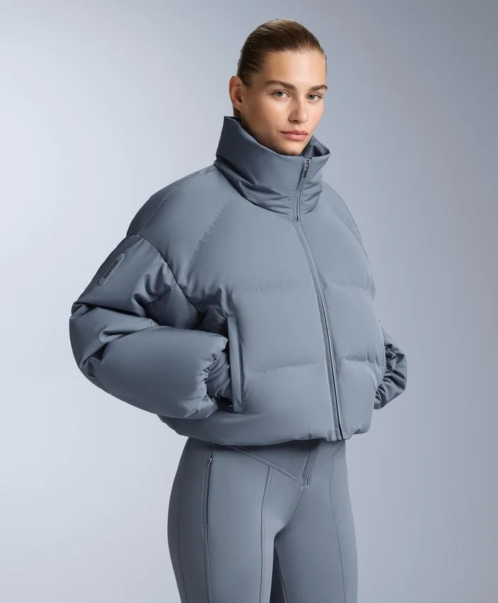 Veste de ski courte, imperméable, 80 % duvet et 20 % Minardi Piume Veste de ski courte, imperméable, 80 % duvet et 20 % Minardi Piume