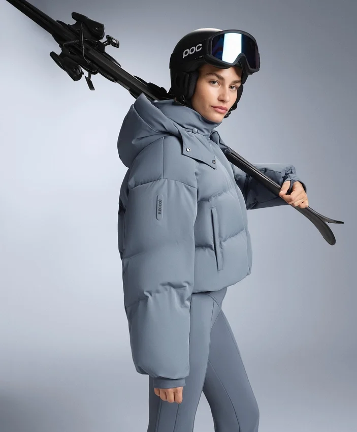 Veste de ski courte, imperméable, 80 % duvet et 20 % Minardi Piume Veste de ski courte, imperméable, 80 % duvet et 20 % Minardi Piume
