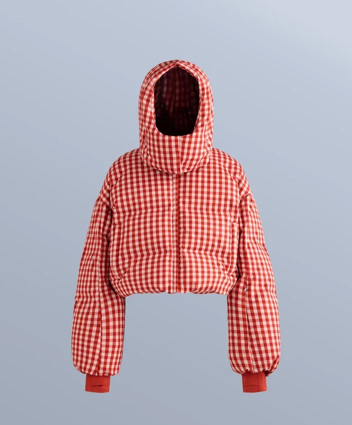 Veste de ski courte, imperméable, 80 % duvet et 20 % Minardi Piume Veste de ski courte, imperméable, 80 % duvet et 20 % Minardi Piume