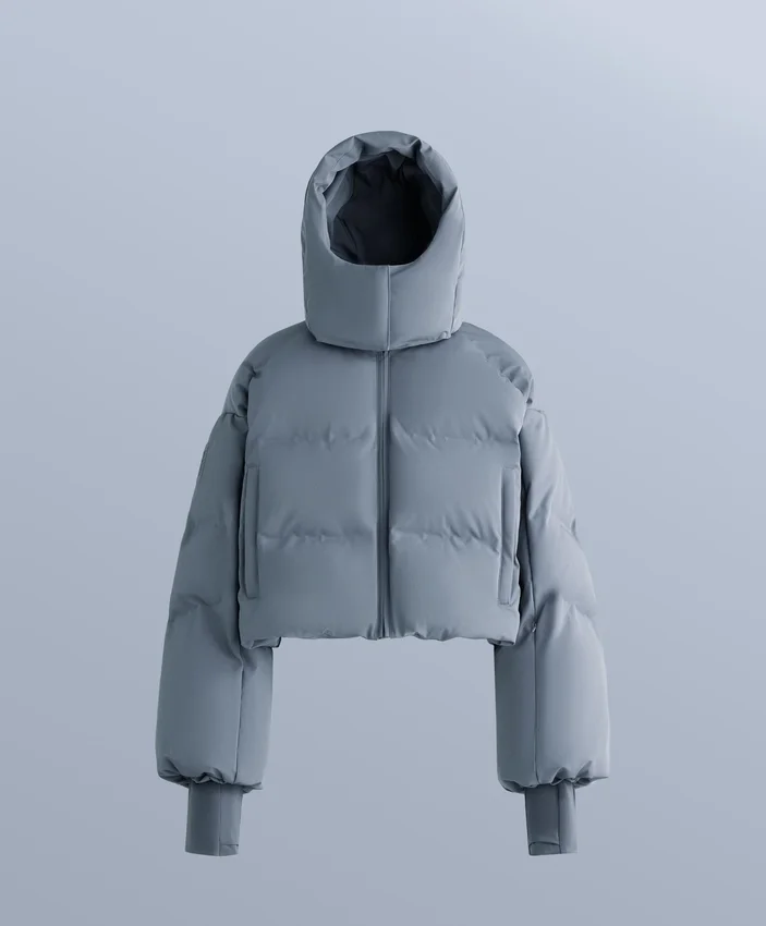 Veste de ski courte, imperméable, 80 % duvet et 20 % Minardi Piume Veste de ski courte, imperméable, 80 % duvet et 20 % Minardi Piume