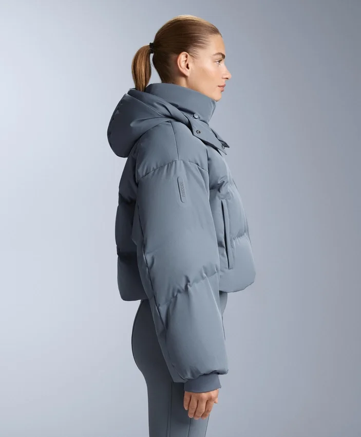 Veste de ski courte, imperméable, 80 % duvet et 20 % Minardi Piume Veste de ski courte, imperméable, 80 % duvet et 20 % Minardi Piume