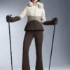 Veste de ski Primaloft® color block ultra-ajustée et résistante à l’eau Veste de ski Primaloft® color block ultra-ajustée et résistante à l’eau