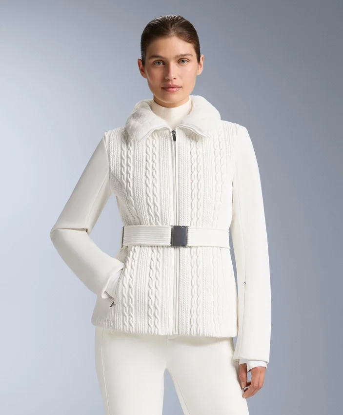 Veste de ski Primaloft® coupe ultra-ajustée et résistante à l’eau Veste de ski Primaloft® coupe ultra-ajustée et résistante à l’eau