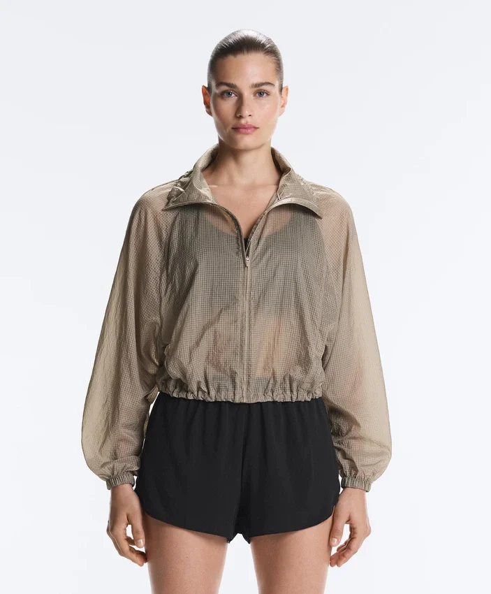 Veste de survêtement à carreaux Veste de survêtement à carreaux