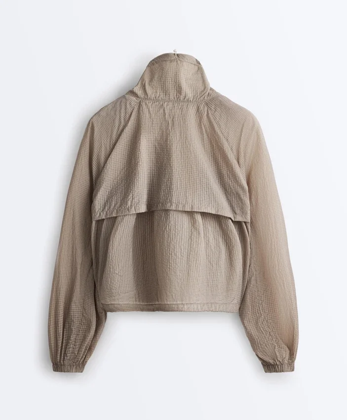 Veste de survêtement à carreaux Veste de survêtement à carreaux