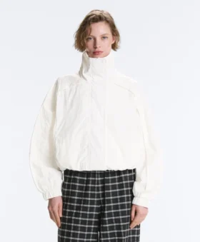 Veste de survêtement à col montant hydrofuge