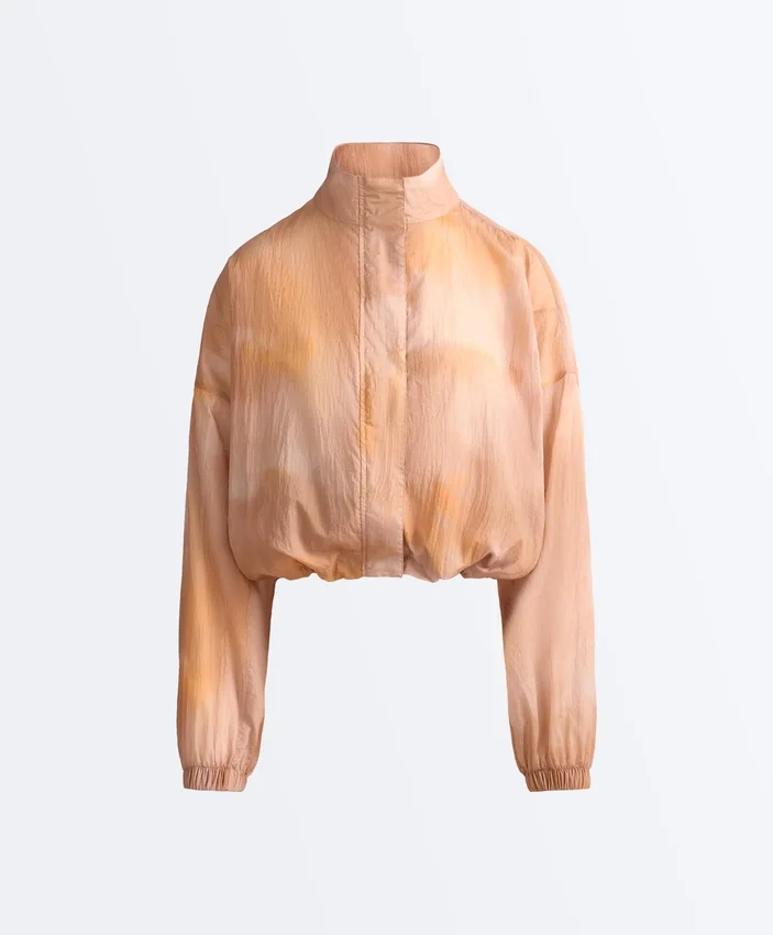 Veste de survêtement à imprimé tie-dye Veste de survêtement à imprimé tie-dye