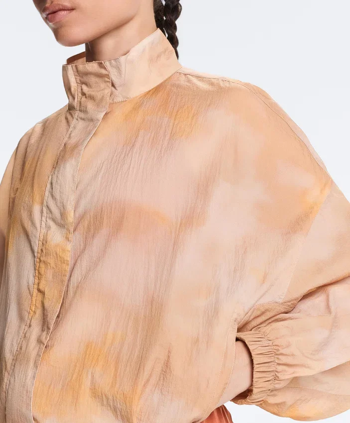 Veste de survêtement à imprimé tie-dye Veste de survêtement à imprimé tie-dye