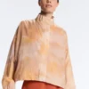 Veste de survêtement à imprimé tie-dye Veste de survêtement à imprimé tie-dye