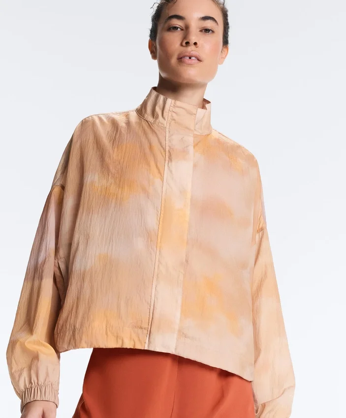 Veste de survêtement à imprimé tie-dye Veste de survêtement à imprimé tie-dye