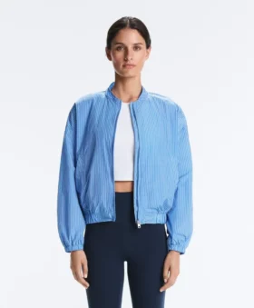 Veste de survêtement à rayures