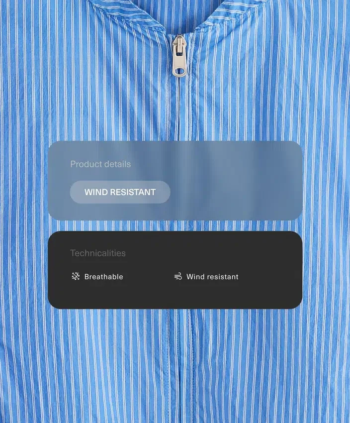 Veste de survêtement à rayures Veste de survêtement à rayures