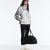 Veste déperlante à effet métallisé Veste déperlante à effet métallisé