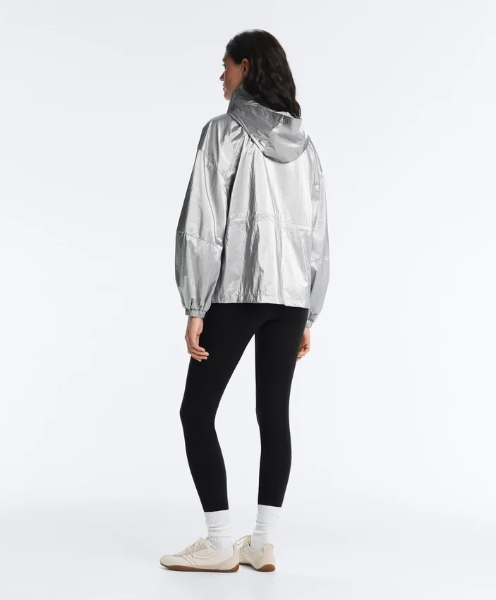 Veste déperlante à effet métallisé Veste déperlante à effet métallisé