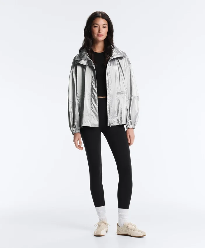 Veste déperlante à effet métallisé Veste déperlante à effet métallisé