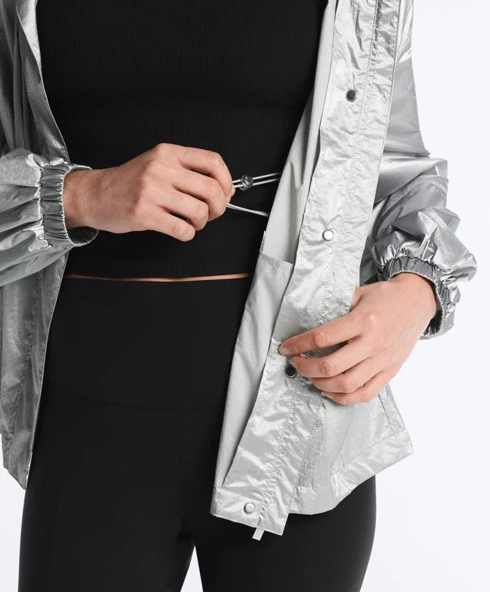Veste déperlante à effet métallisé Veste déperlante à effet métallisé
