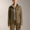 Veste effet néoprène avec ceinture Veste effet néoprène avec ceinture