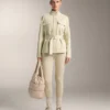 Veste effet néoprène avec ceinture Veste effet néoprène avec ceinture
