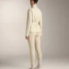 Veste effet néoprène avec ceinture Veste effet néoprène avec ceinture