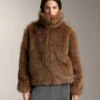 Veste en fausse fourrure Veste en fausse fourrure