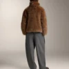 Veste en fausse fourrure Veste en fausse fourrure