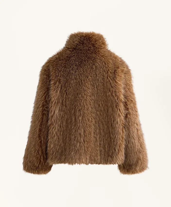 Veste en fausse fourrure Veste en fausse fourrure