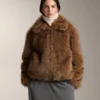 Veste en fausse fourrure Veste en fausse fourrure