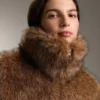 Veste en fausse fourrure Veste en fausse fourrure