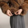 Veste en fausse fourrure Veste en fausse fourrure