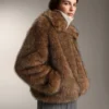 Veste en fausse fourrure Veste en fausse fourrure