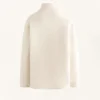 Veste en imitation peaux lainées