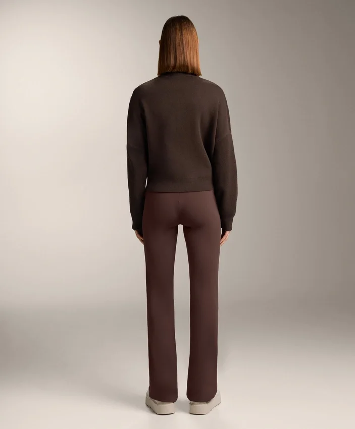 Veste en maille à col côtelé Veste en maille à col côtelé