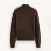 Veste en maille à col côtelé Veste en maille à col côtelé