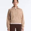 Veste en maille côtelée Veste en maille côtelée