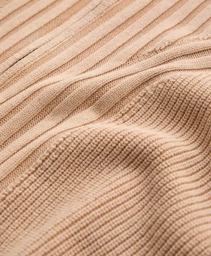 Veste en maille côtelée Veste en maille côtelée