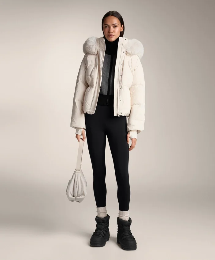 Veste en maille à imprimé pied-de-poule Veste en maille à imprimé pied-de-poule