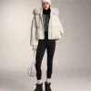 Veste en maille à imprimé pied-de-poule Veste en maille à imprimé pied-de-poule