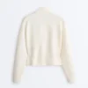 Veste en modal Soft Touch avec bordures côtelées Veste en modal Soft Touch avec bordures côtelées