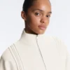 Veste en modal Soft Touch avec bordures côtelées Veste en modal Soft Touch avec bordures côtelées