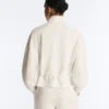 Veste en modal Soft Touch avec bordures côtelées Veste en modal Soft Touch avec bordures côtelées