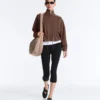 Veste en modal Soft Touch avec bordures côtelées Veste en modal Soft Touch avec bordures côtelées