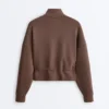 Veste en modal Soft Touch avec bordures côtelées Veste en modal Soft Touch avec bordures côtelées