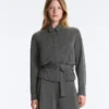 Veste en modal Soft Touch avec ceinture Veste en modal Soft Touch avec ceinture