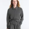 Veste en modal Soft Touch avec ceinture Veste en modal Soft Touch avec ceinture