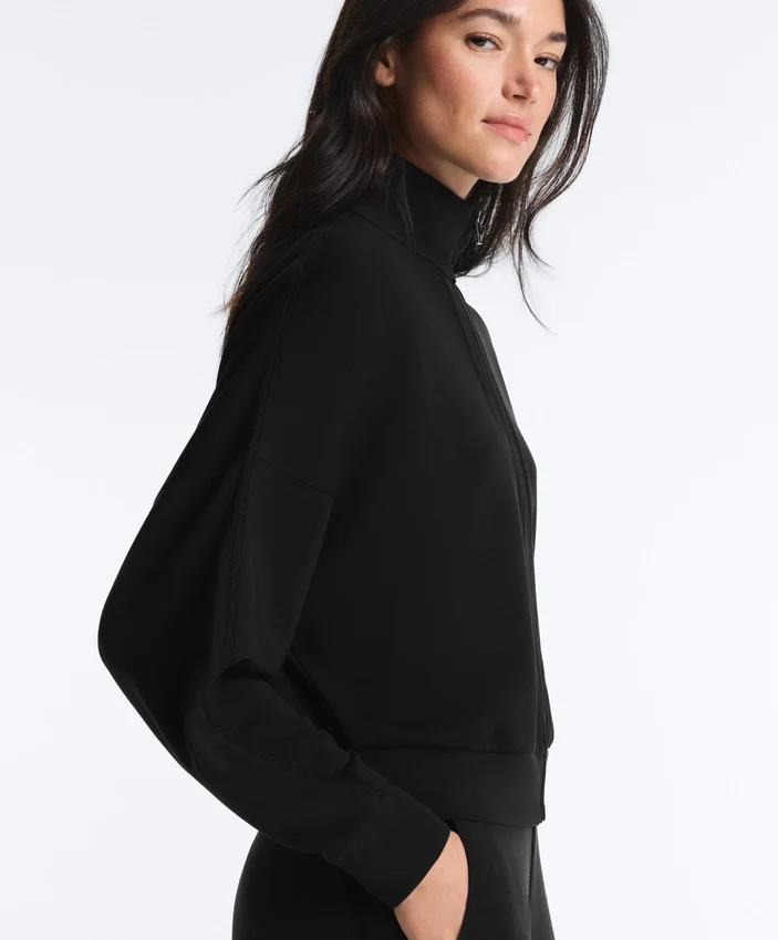 Veste en modal Soft Touch avec ourlet ajouré Veste en modal Soft Touch avec ourlet ajouré