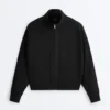 Veste en modal Soft Touch avec ourlet ajouré Veste en modal Soft Touch avec ourlet ajouré