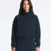 Veste en piqué avec passepoil contrasté en coton Veste en piqué avec passepoil contrasté en coton