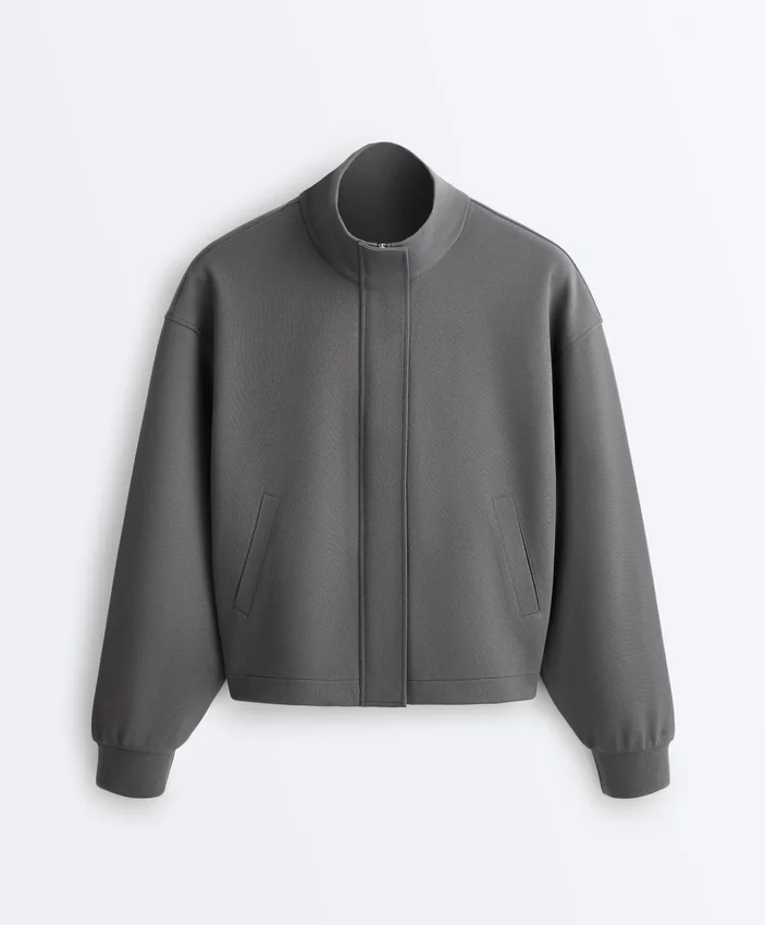 Veste en piqué de coton Veste en piqué de coton