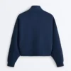Veste en sergé avec bande latérale Veste en sergé avec bande latérale